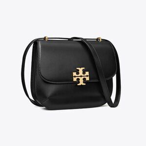 Tory Burch Eleanor Leather Slim Saddle Bag